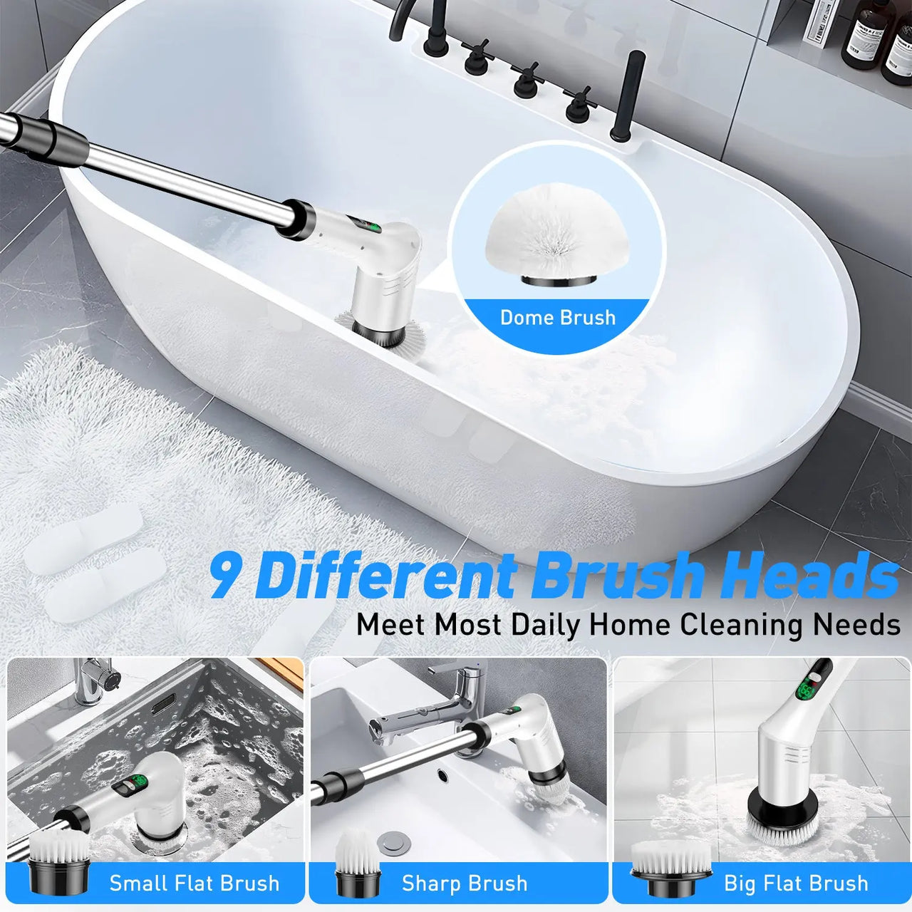 Cordless Electric Cleaning Brush sonocouture