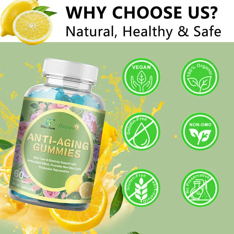 Anti-Aging Glutathione Collagen Gummies Sonocouture
