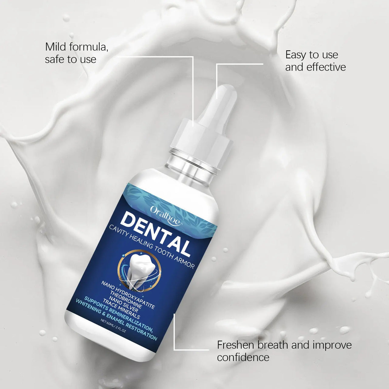Hydroxyapatite Enamel Repair sonocouture