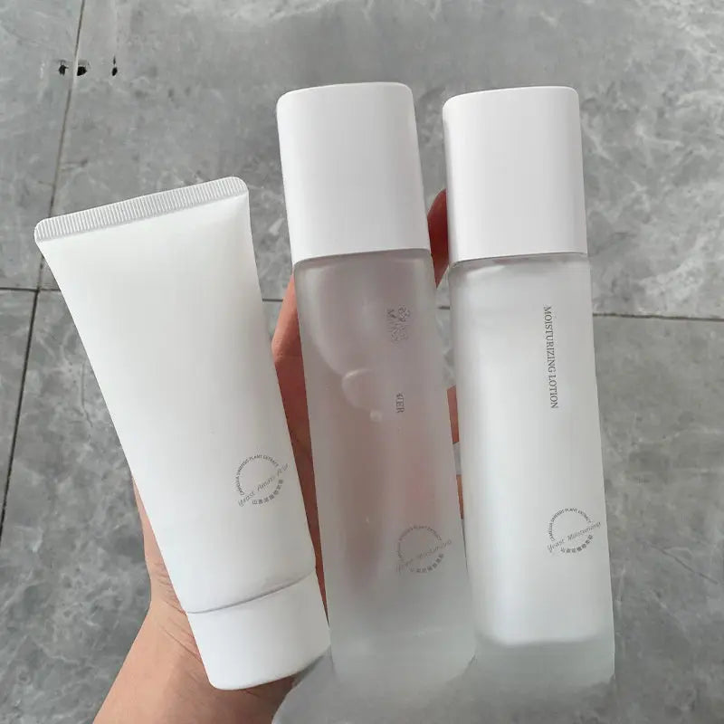 camellia yeast skincare routine four piece set
