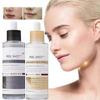 Essence Exfoliante au Son de Riz pour un Teint Éclatant, une Peau Lisse et un Renouvellement Cellulaire Quotidien