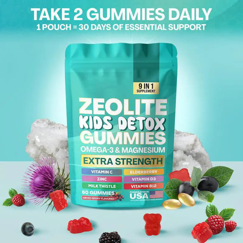 PureClean Detox Gummies with Zeolite Sonocouture
