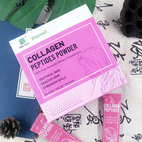 Peptides de collagène hydrolysé avec vitamine C