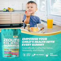 Gummies détox PureClean au zéolithe