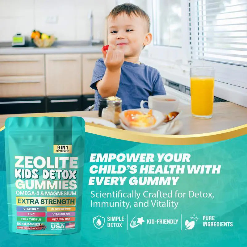 PureClean Detox Gummies with Zeolite Sonocouture