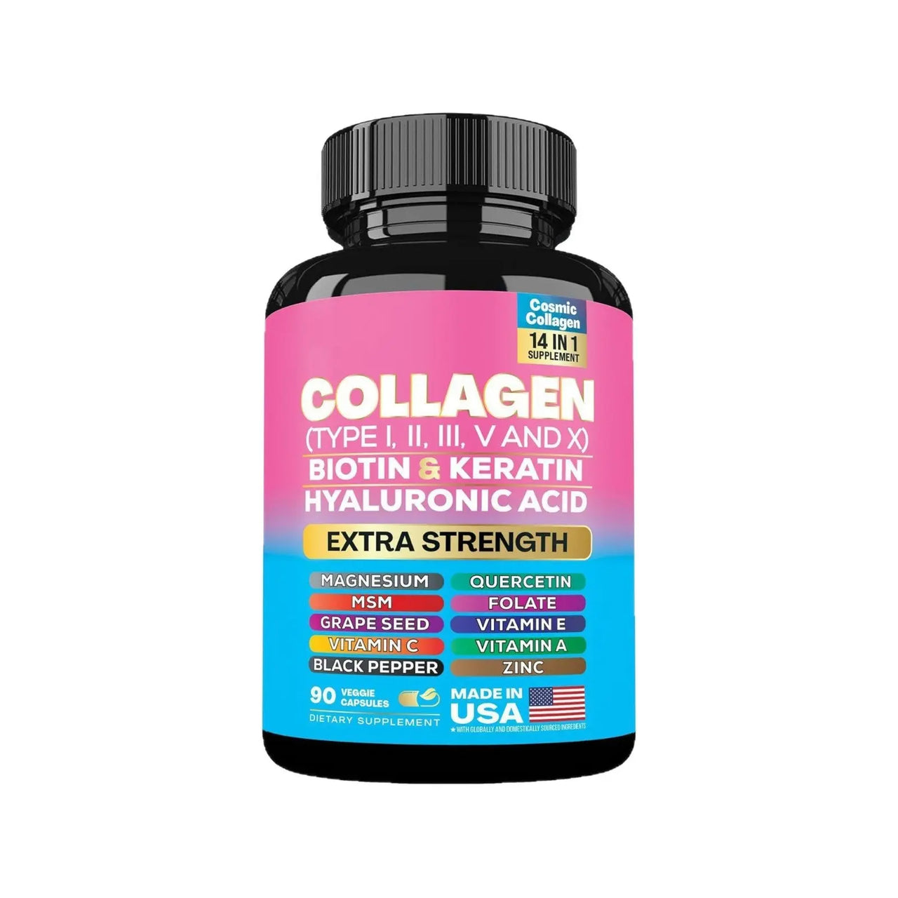 Biotin & Collagen Capsules for Hair, Skin & Nails sonocouture