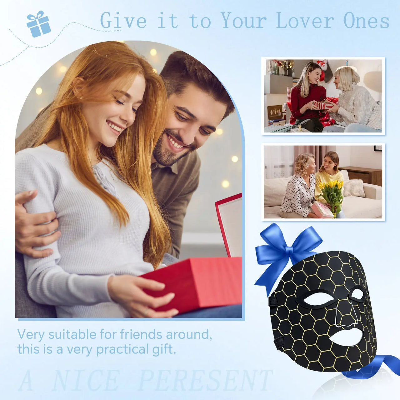LED 7-Color Light Therapy Mask Sonocouture