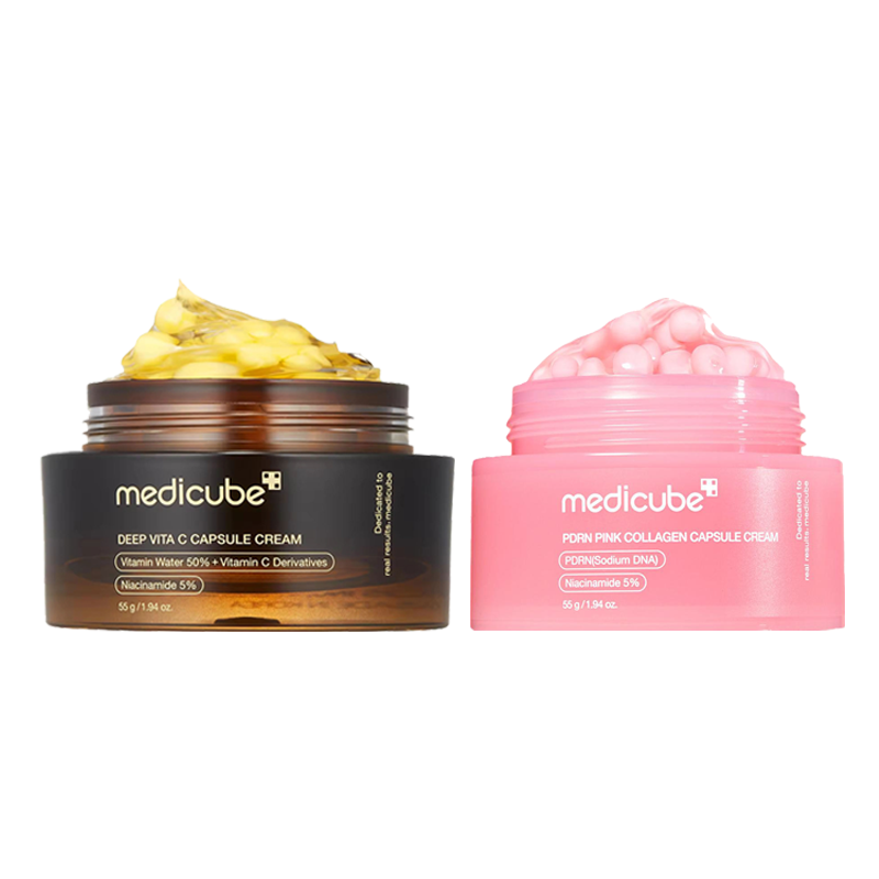 Medicube Deep Vita C Capsule Cream for Brightening, Hydration & Anti-Aging Magic