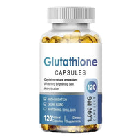 Glutathione Softgel Capsules for Skin Brightening, Antioxidant Defence and Liver Detox Support Sonocouture