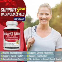 Gélules GlucoBalance pour le soutien de la glycémie, la sensibilité à l'insuline et le bien-être métabolique