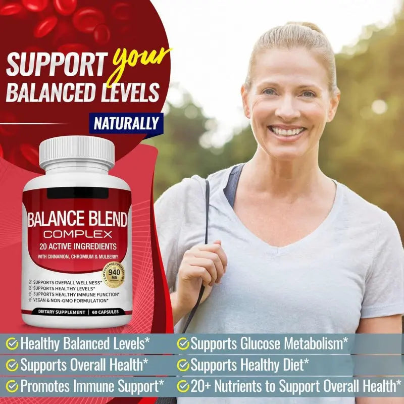 GlucoBalance Capsules – Blood Sugar Support Sonocouture