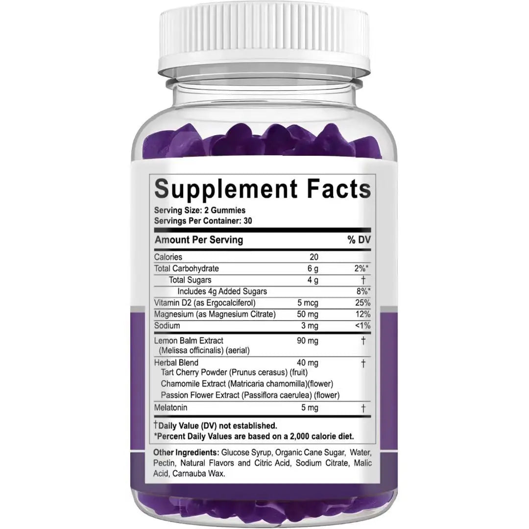 Melatonin Sleep Gummies Sonocouture