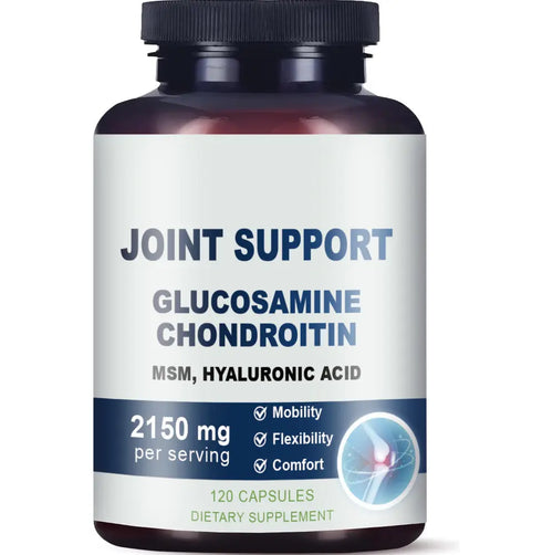 Glucosamin- & Chondroitin-Kapseln für Gelenkkomfort, Knorpelunterstützung und Beweglichkeit