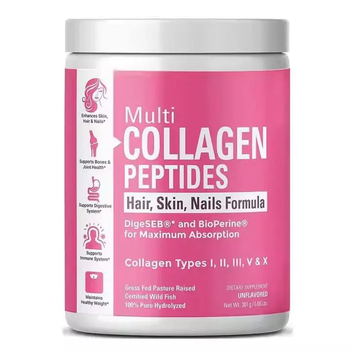 GlowUp Collagen Peptides Hair, Skin & Nails Formula Sonocouture