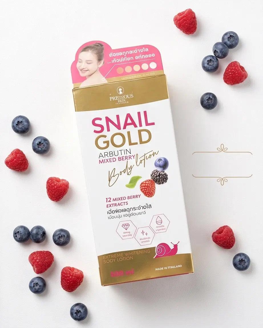Precious Skin Thailand Snail Gold Arbutin Mix Berry Lotion Precious Skin Thailand