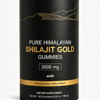 Himalayan Shilajit Ashwagandha Gummies Dietary Supplement sonocouture
