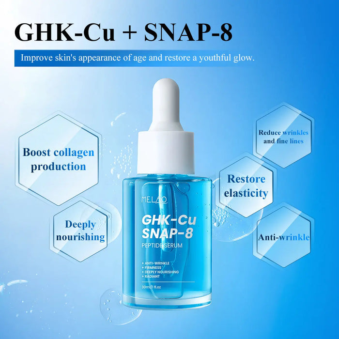 GHK-CU and Snap-8 Peptide Serum Sonocouture