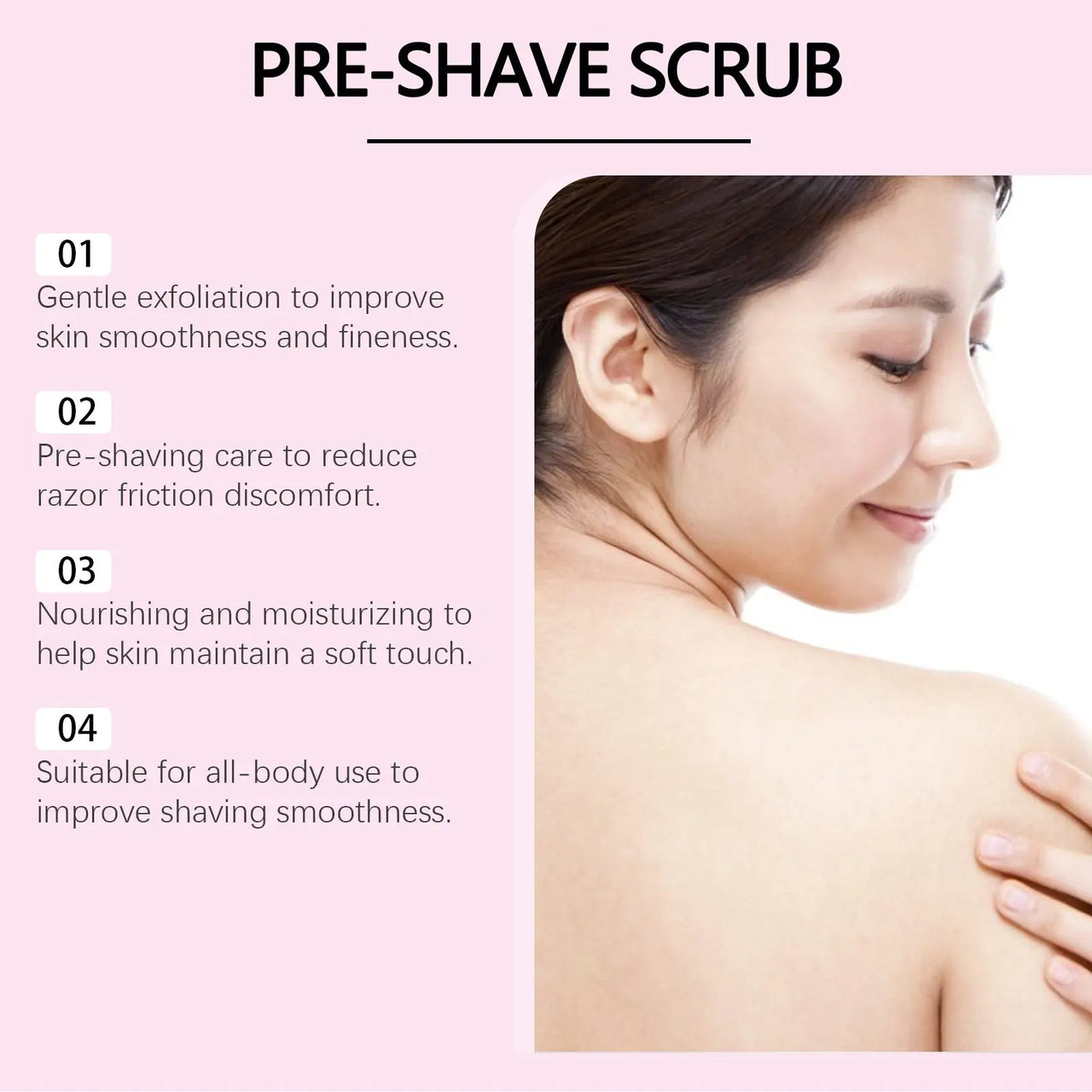 Pre-Shaving Scrub sonocouture