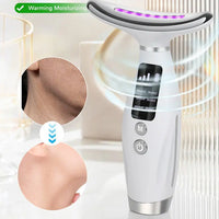 Masseur micro-courant visage et cou pour un lifting, un raffermissement et un remodelage non invasifs
