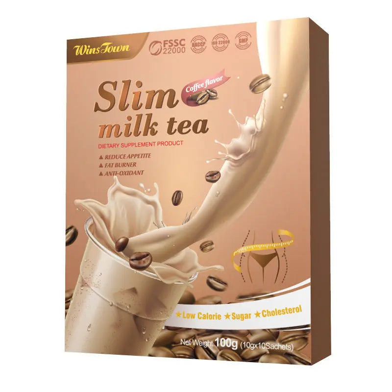 Slimming Milk Tea Drink for Weight Management, Metabolism Support and Daily Wellness
