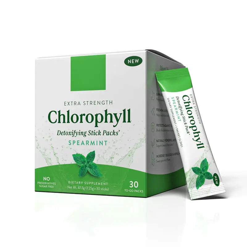 Chlorophyll Powder Packets (30 Daily Wellness) Sonocouture