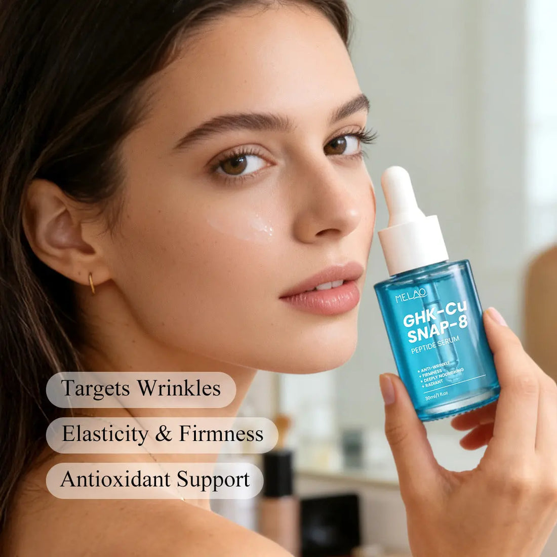 GHK-CU and Snap-8 Peptide Serum Sonocouture