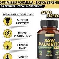 8-in-1 Saw Palmetto Prostate Support Supplement
