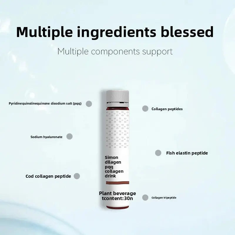 PQQ Small Molecule Collagen Drink – Dual-Chamber Anti-Aging Formula Sonocouture