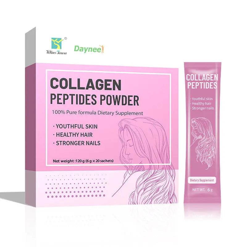 Poudre de peptides de collagène – Soutien pour la peau, les cheveux et les ongles