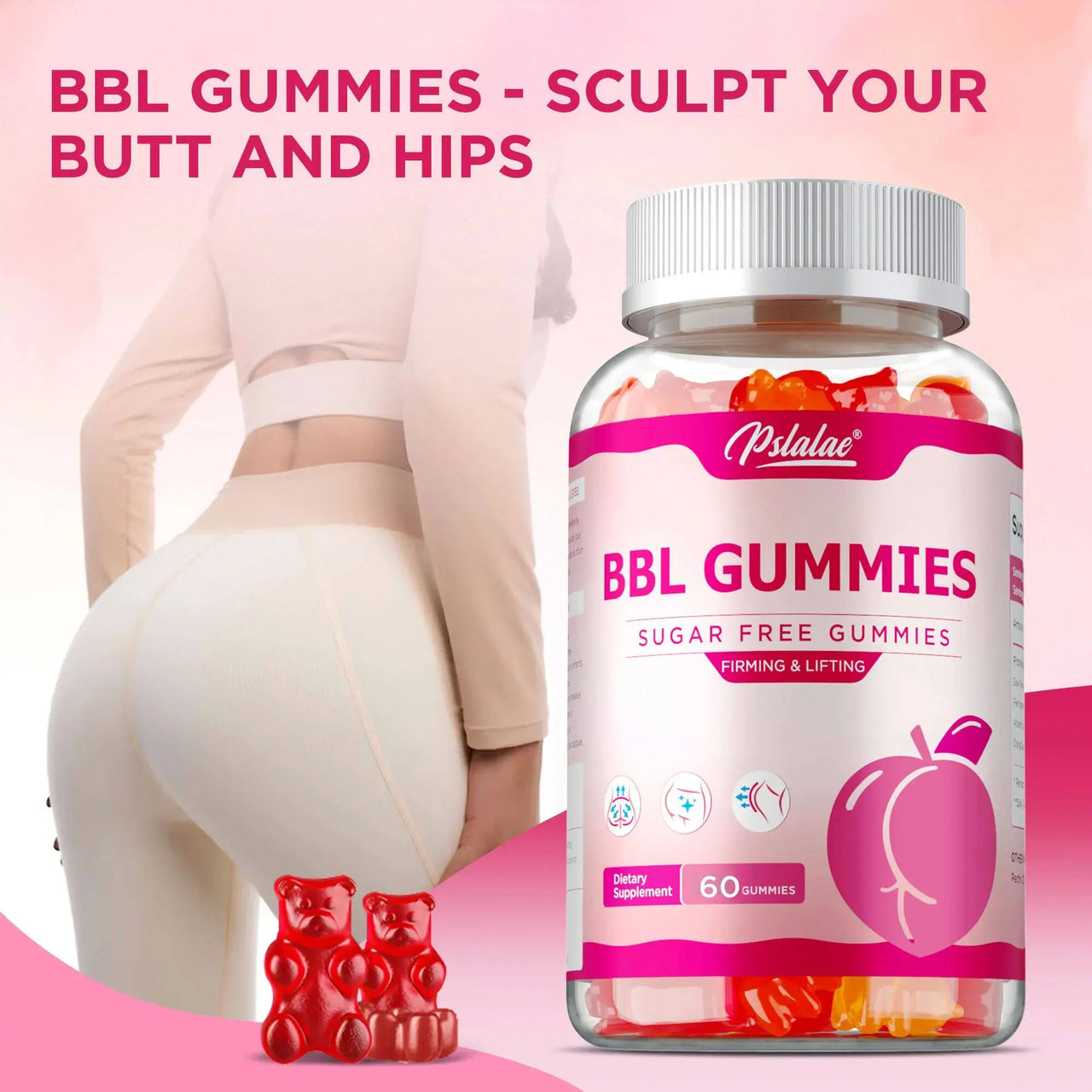 Body Sculpting Gummies – Hip & Glute Support Sonocouture