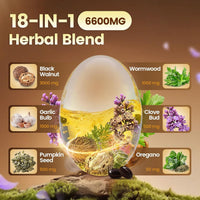Bitter Black Walnut Wormwood Softgel Capsules