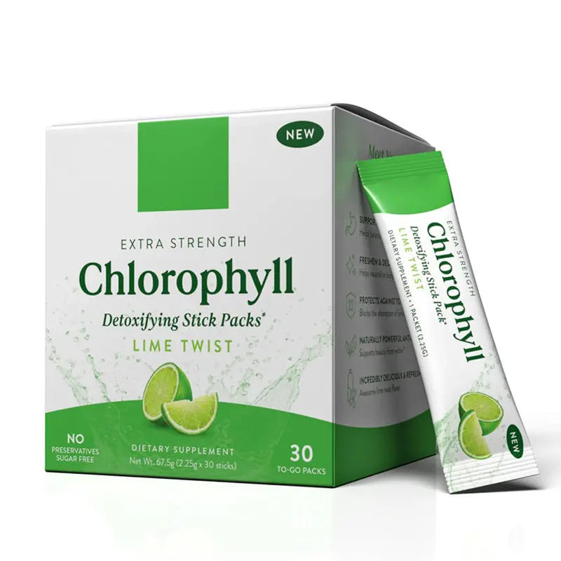 Chlorophyll Powder Packets (30 Daily Wellness) Sonocouture