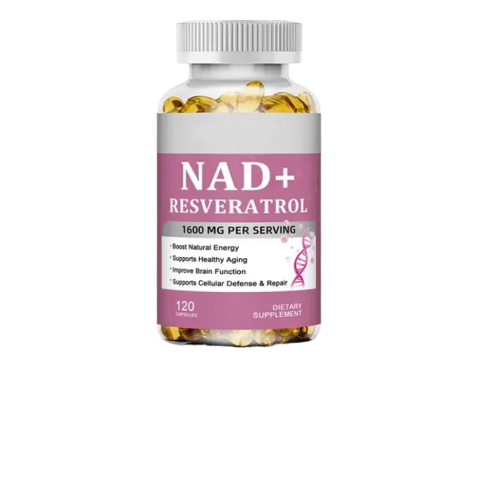 Resveratrol & NAD+ Softgel for Cellular Energy, Antioxidant Defence and Healthy Ageing Sonocouture