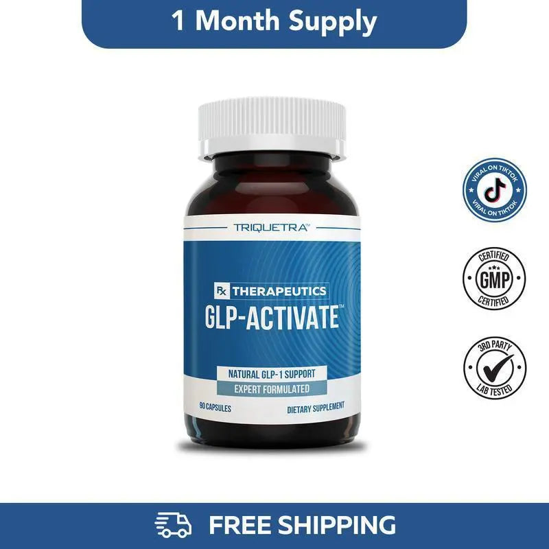 glp supplement capsules packaging bottle