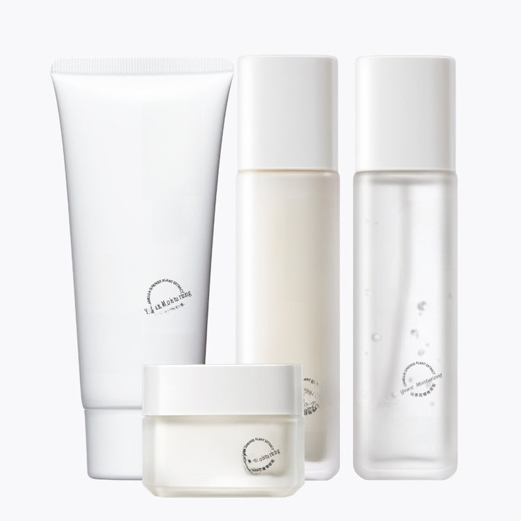 hydrating skincare set suitable for all skin types