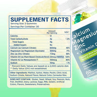 Calcium Magnesium Zinc Gummies Sonocouture