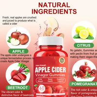 Gummies de vinaigre de cidre de pomme – Soutien de poids céto