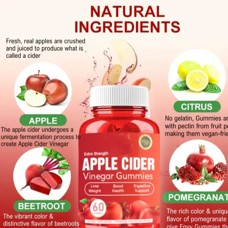 Apple Cider Vinegar Gummies – Keto Weight Support Sonocouture
