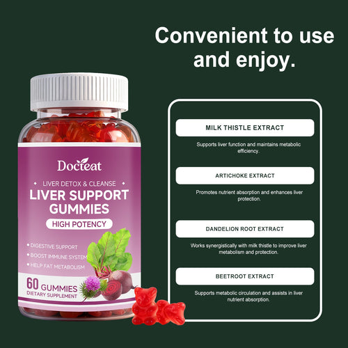 Liver Support Detox Gummies