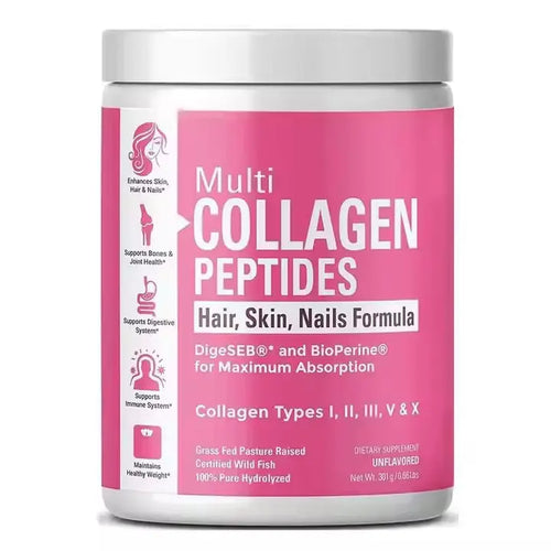 GlowUp Kollagen Peptide Haar-, Haut- & Nagel-Formel