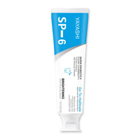Dentifrice blanchissant aux probiotiques pour des dents plus éclatantes, un équilibre du microbiome buccal et une haleine fraîche