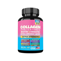 Biotin & Collagen Capsules for Hair, Skin & Nails sonocouture