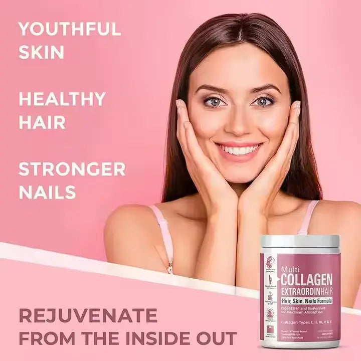 GlowUp Collagen Peptides Hair, Skin & Nails Formula Sonocouture