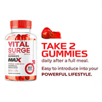 Gélules Vital Surge Énergie et Vitalité pour Hommes pour l'endurance, la motivation et la performance quotidienne