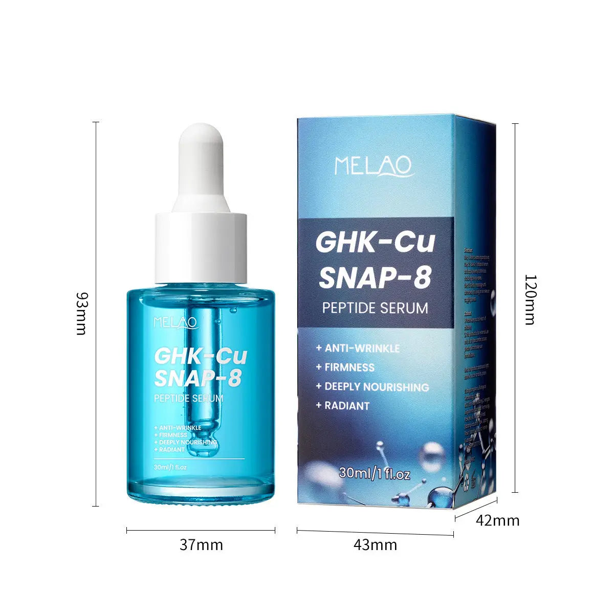 GHK-CU and Snap-8 Peptide Serum Sonocouture