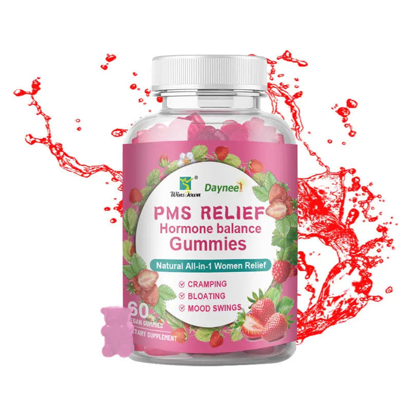 Gummies Équilibre Hormonal Vitex & Ashwagandha pour le Cycle Féminin et le Soutien de l'Humeur