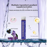 Plant-Based Collagen Peptide Tomato Blend Beverage Sonocouture