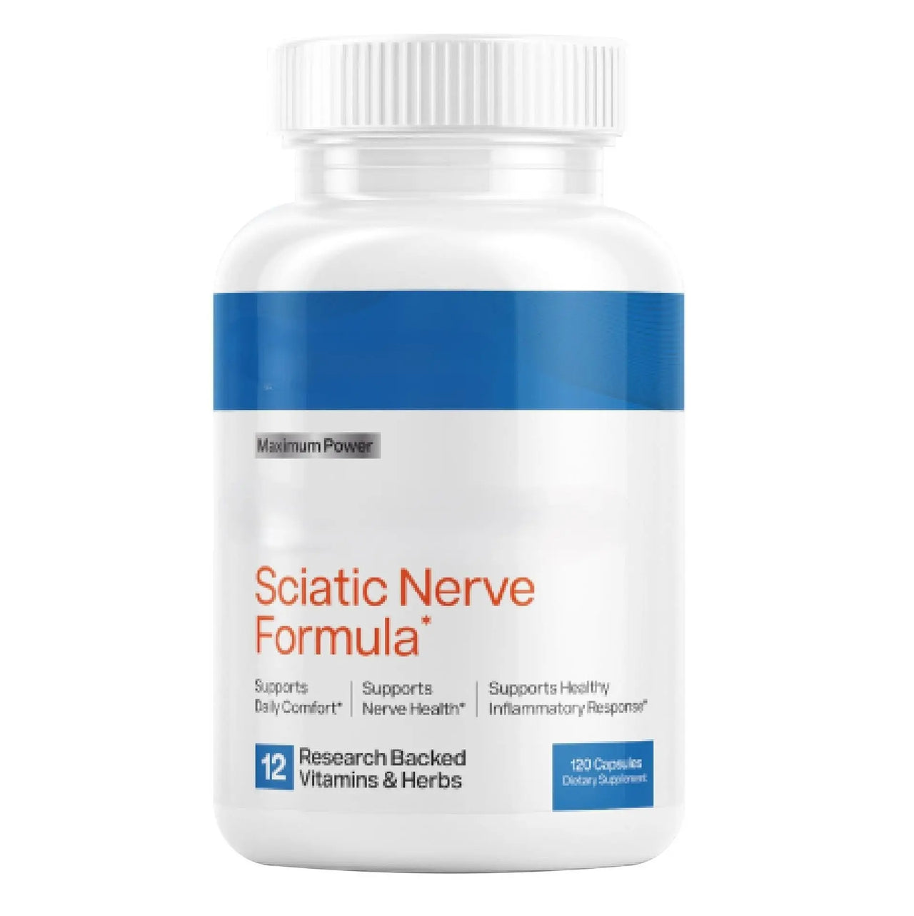 Sciatic Nerve Support Capsules for Nerve Comfort, Inflammation Relief and Daily Mobility Sonocouture