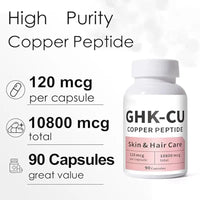 Gélules de peptide de cuivre