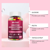 Creatine Gummies Post Workout Energy Supplement